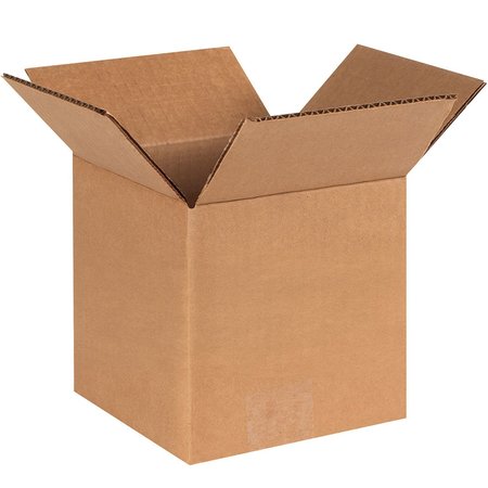 THE PACKAGING WHOLESALERS 6 x 6 x 6 Cube Cardboard Corrugated Boxes BS060606